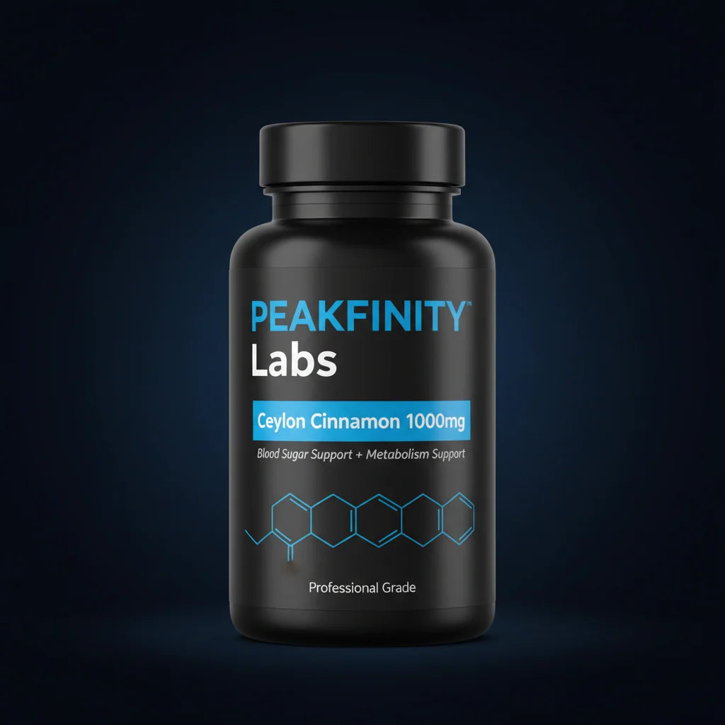 Peakfinity Labs Ceylon Cinnamon 1000 mg Tablets