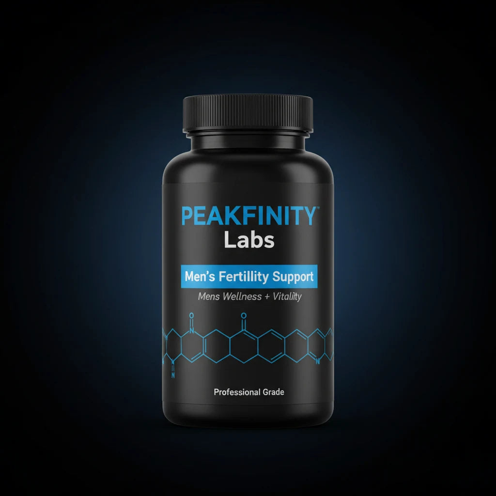 Peakfinity Labs Men's Reproductive Health Capsules with CoQ10, Zinc & Selenium