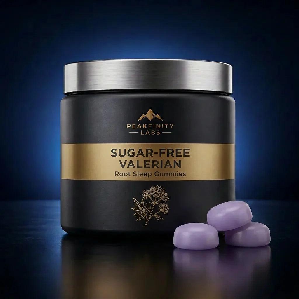 Peakfinity Labs Sugar-Free Valerian Root Sleep & Relaxation Gummies