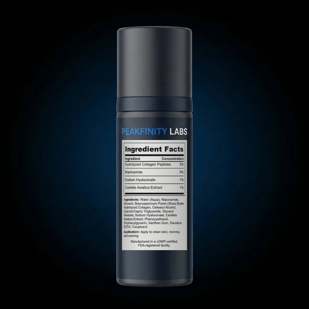 Youthful Skin Hydrating Cream back label