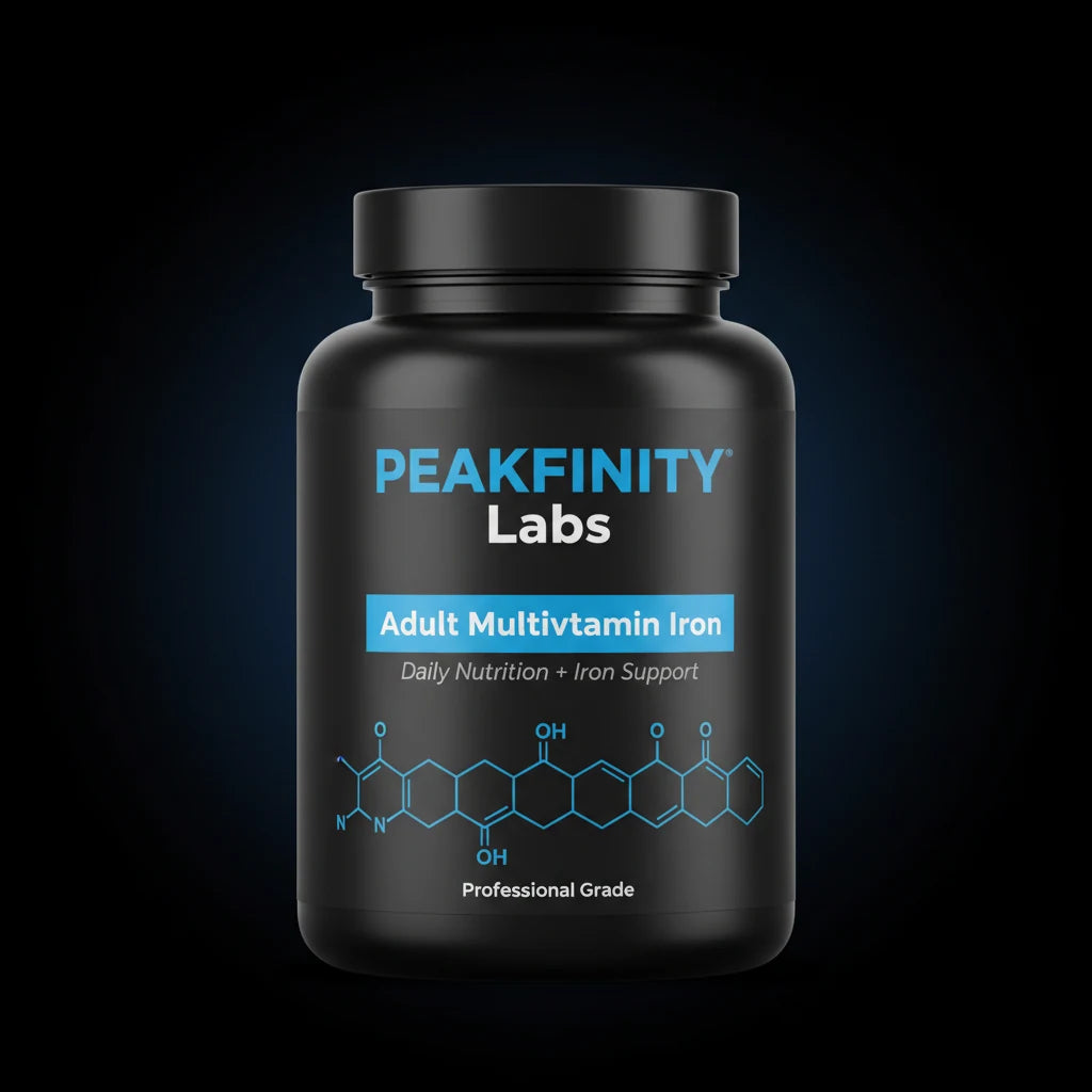 Adult Gummy Multivitamin with Iron - Sugar-Free