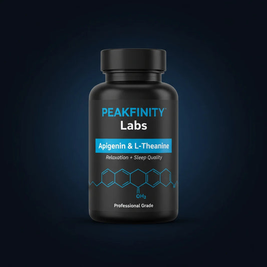 Peakfinity Labs Apigenin & L-Theanine Wind-Down Capsules