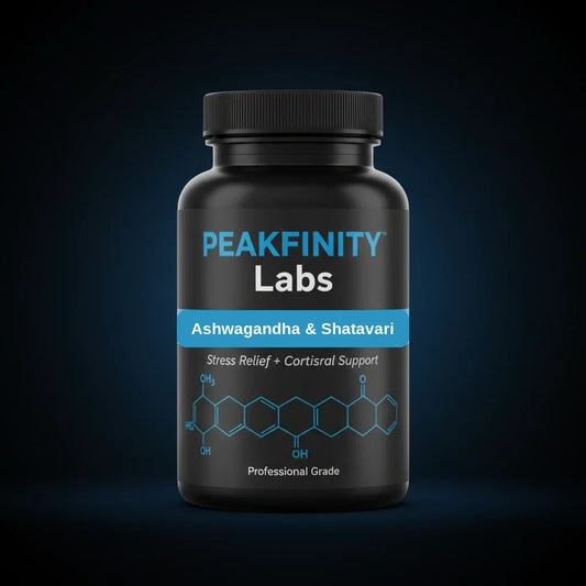 Peakfinity Labs Ashwagandha & Shatavari Women's Herbal Tablets
