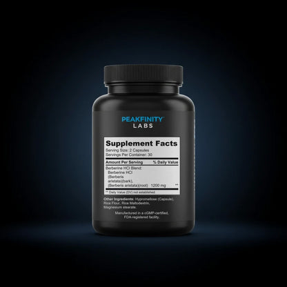 Berberine back label