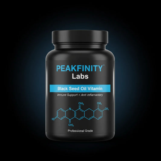 Peakfinity Labs Black Seed Oil Gummies with Vitamin D3