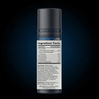 Customizable Hydrating Body Glaze Base back label