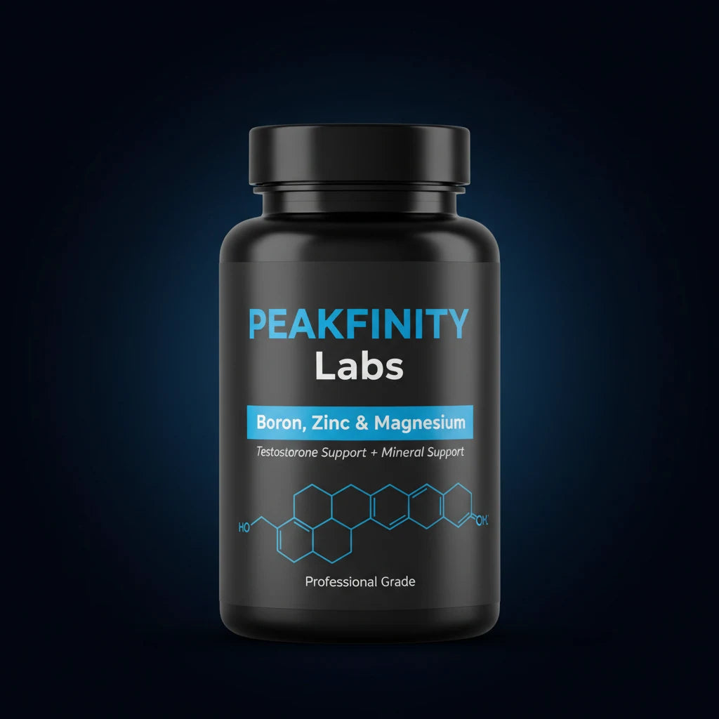 Peakfinity Labs Boron, Zinc & Magnesium Men's Mineral Capsules