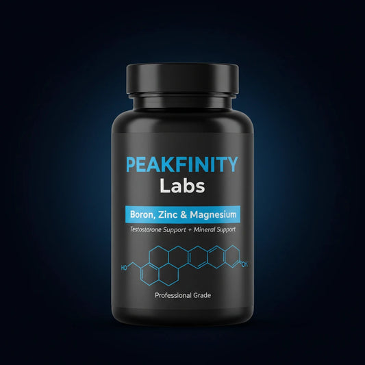 Peakfinity Labs Boron, Zinc & Magnesium Men's Mineral Capsules