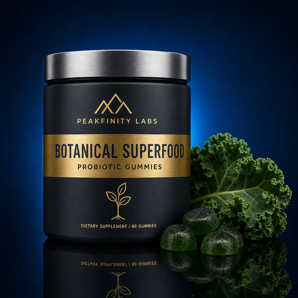 Peakfinity Labs Botanical Superfood & Probiotic Pectin Gummies