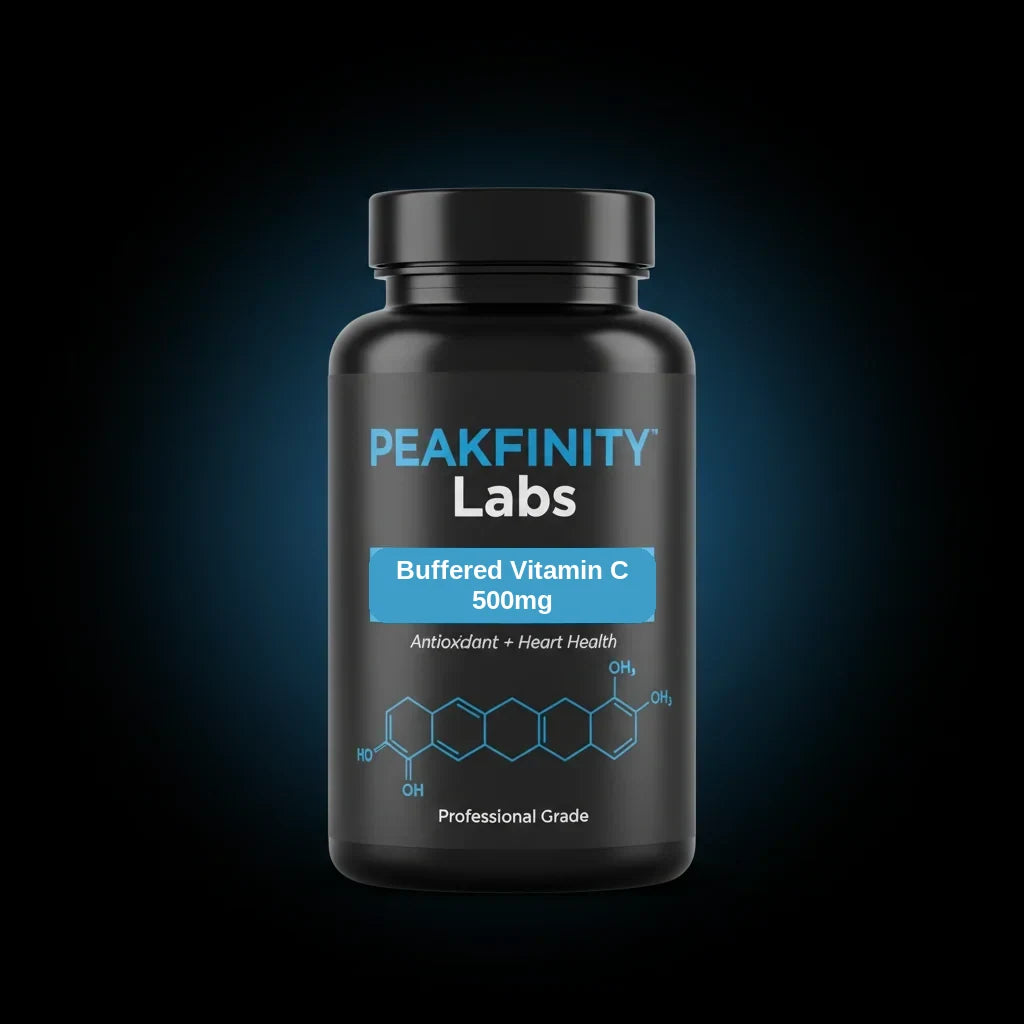 Peakfinity Labs Buffered Vitamin C 500 mg Chewable Tablets