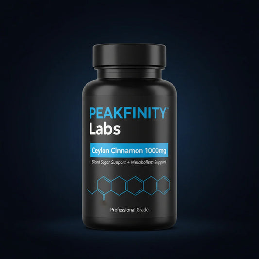 Peakfinity Labs Ceylon Cinnamon 1000 mg Tablets