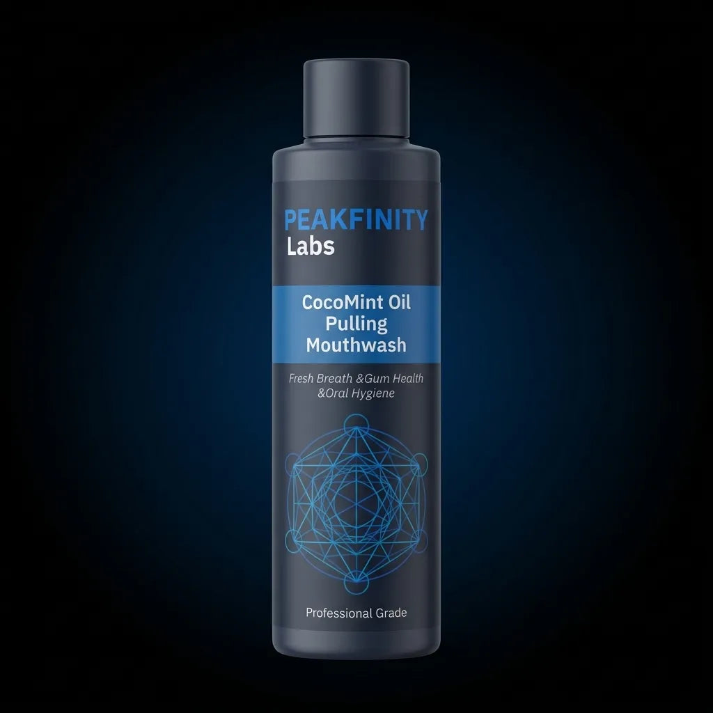 Peakfinity Labs CocoMint Oil Pulling Mouthwash