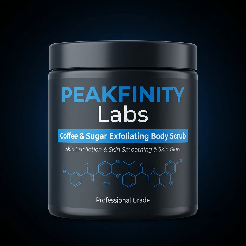 Peakfinity Labs Coffee & Sugar Exfoliating Body Scrub