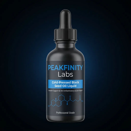 Peakfinity Labs Cold-Pressed Black Seed Oil Liquid