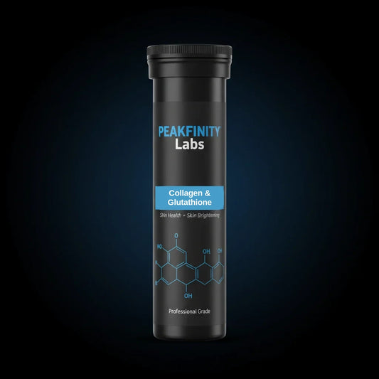 Peakfinity Labs Collagen, Glutathione & Vitamin C Effervescent Tablets