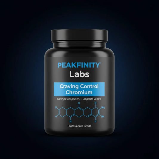 Peakfinity Labs Craving Control Chromium & Saffron Gummies