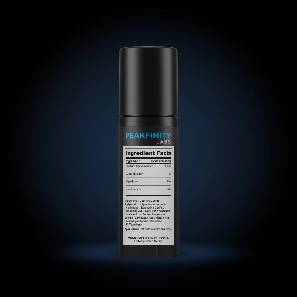 Cream Blush Stick back label