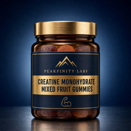 Peakfinity Labs Creatine Monohydrate Gummies Mixed Fruit