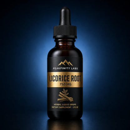 Licorice Root 750mg Concentrated Herbal Liquid Drops