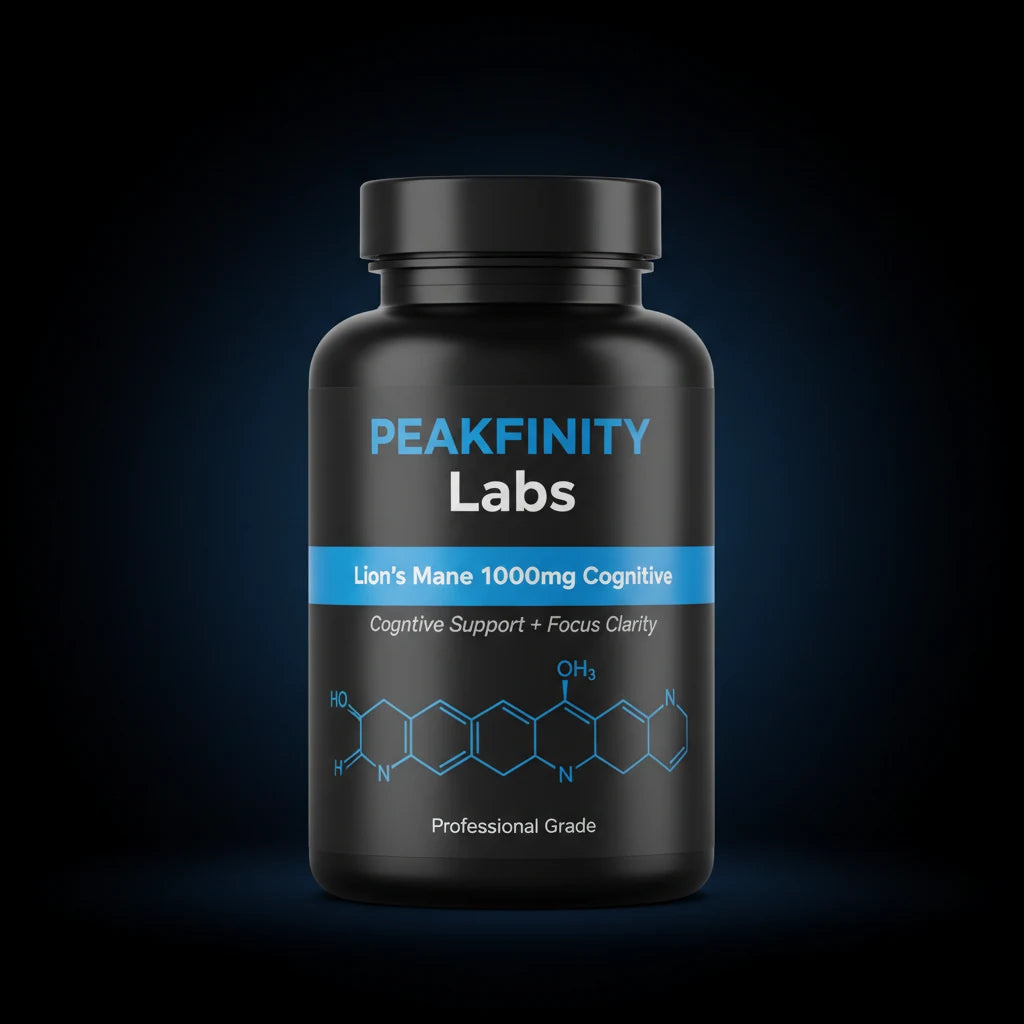 Lion's Mane 1000mg Cognitive Capsules