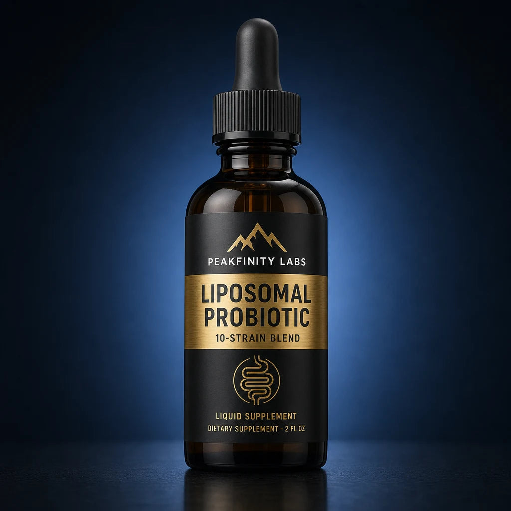 Liposomal 10-Strain Probiotic Liquid for Advanced Gut Health