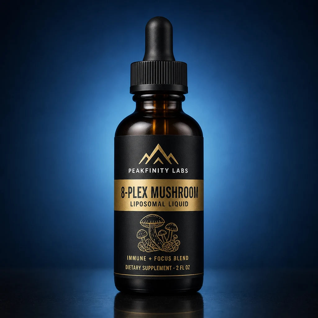 Liposomal 8-Plex Functional Mushroom Performance Liquid