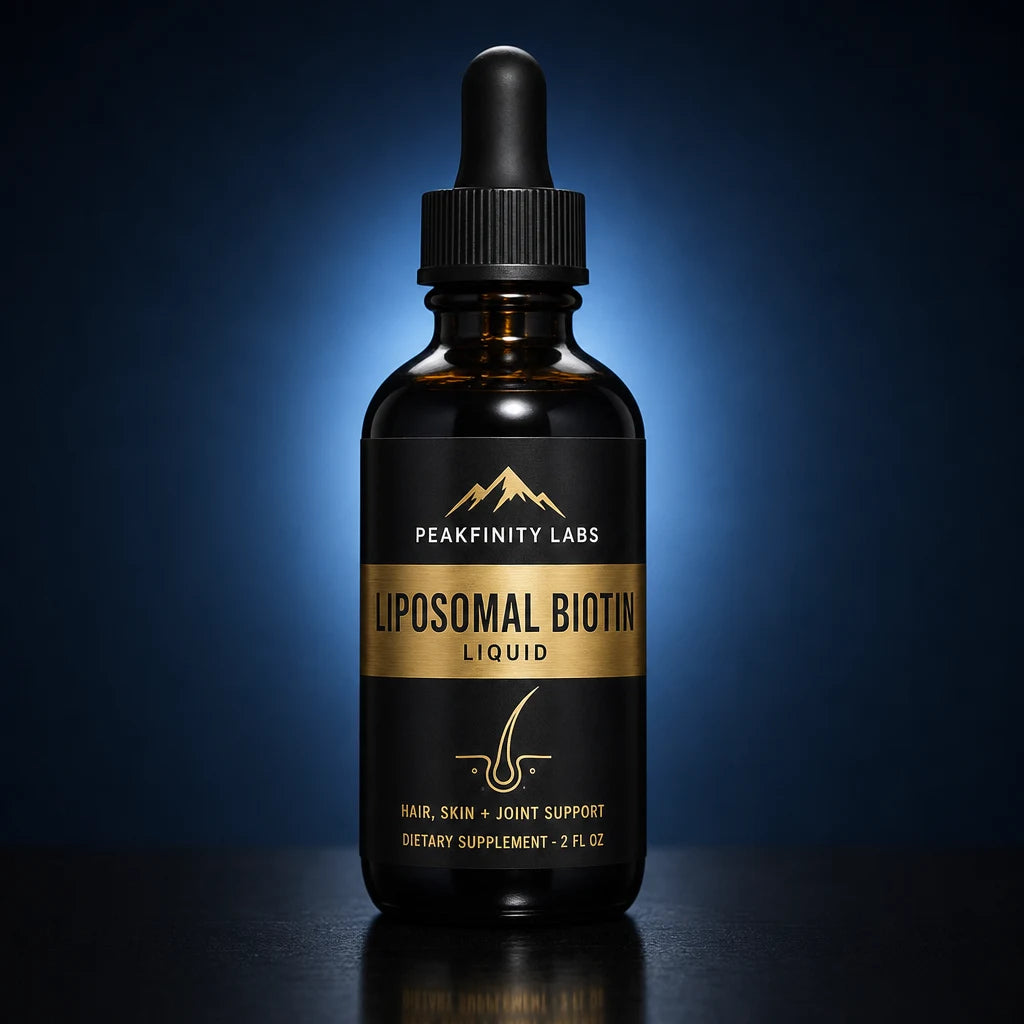 High-Potency Liposomal Biotin Liquid for Hair, Skin & Joint Support