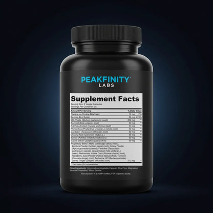 Liver Care back label