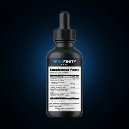 Lymphatic Drainage & Debloat Liquid Drops back label