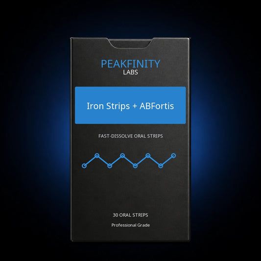 Peakfinity Labs Iron with Folic Acid Oral Strips