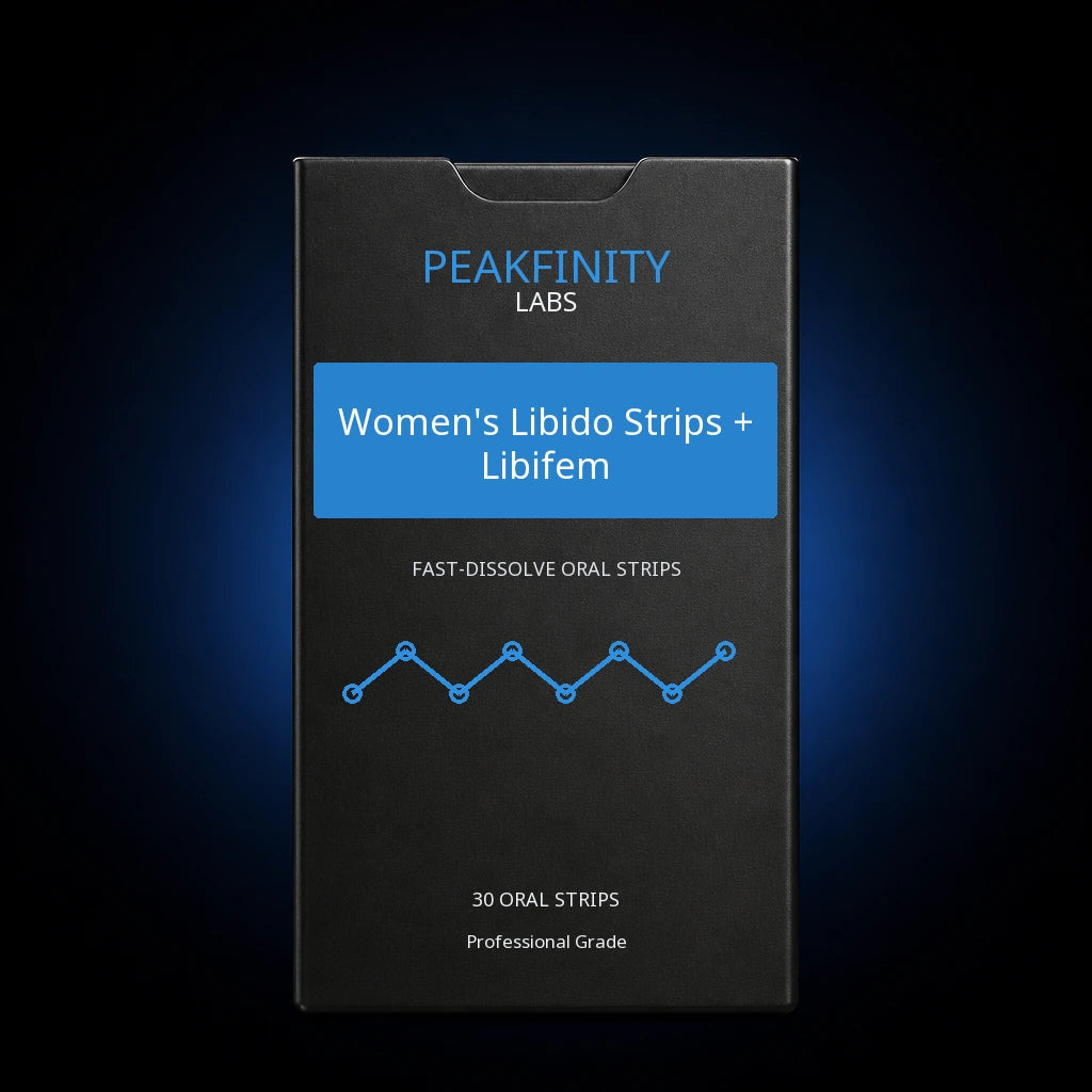 Melt-in-Mouth Women's Libido Strips with Libifem