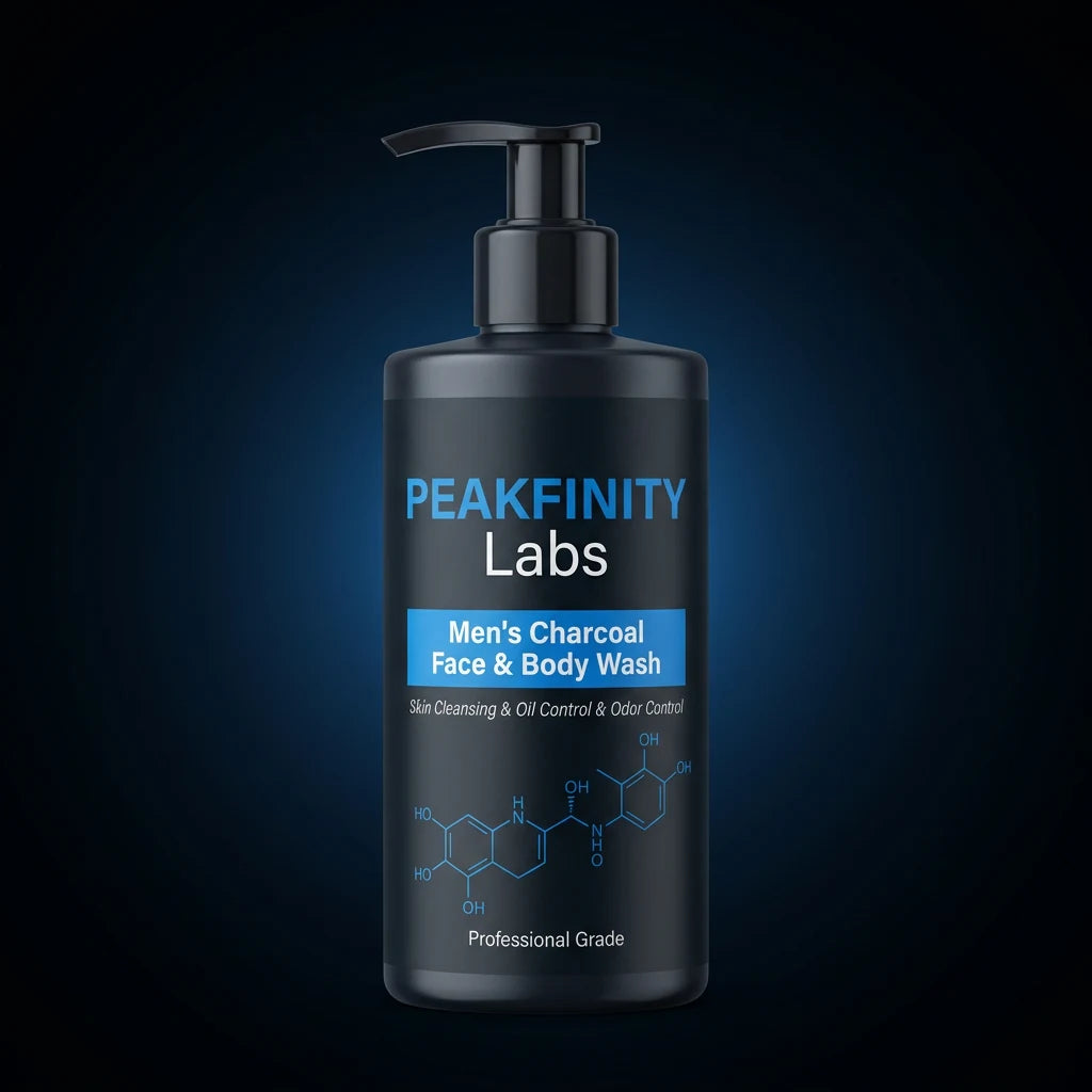 Men's Charcoal Face & Body Wash