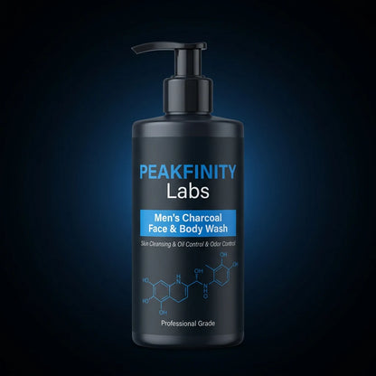 Men's Charcoal Face & Body Wash