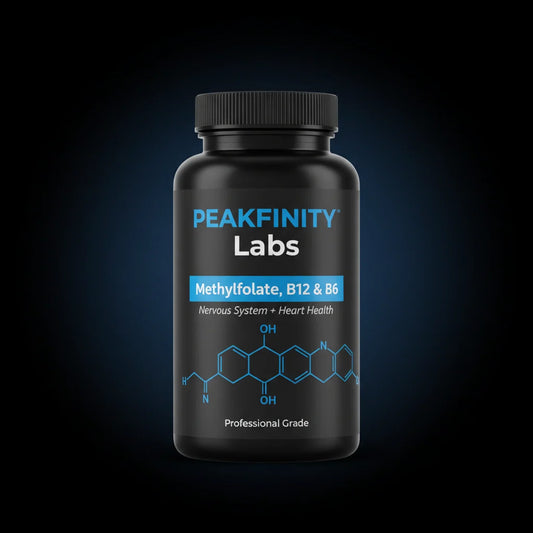 Peakfinity Labs Methylfolate, B12 & B6 Tablets