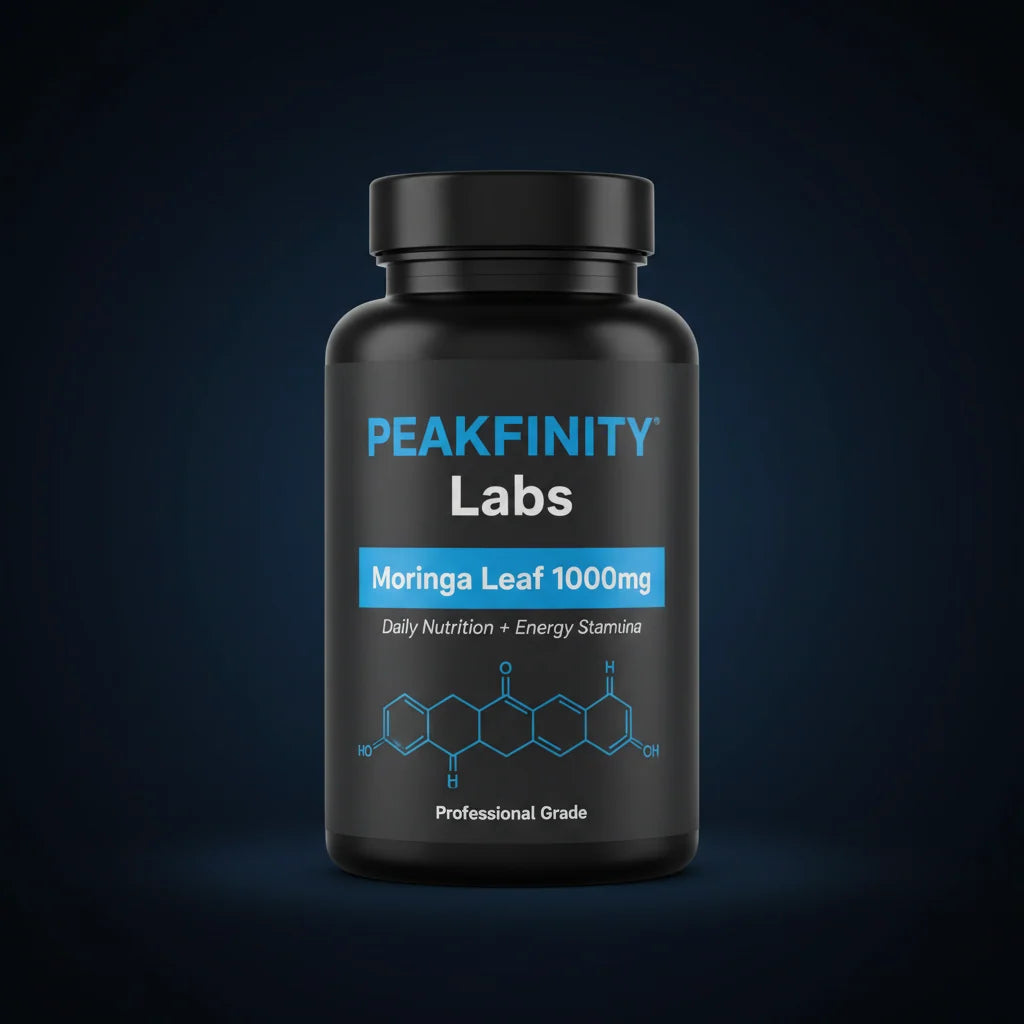 Peakfinity Labs Moringa Leaf 1000 mg Tablets