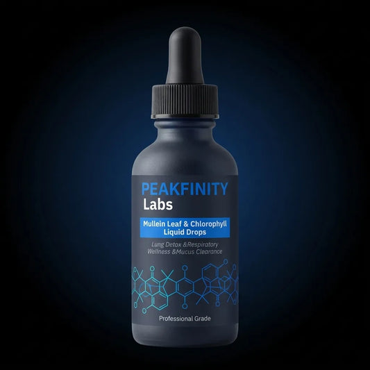 Peakfinity Labs Mullein Leaf & Chlorophyll Liquid Drops