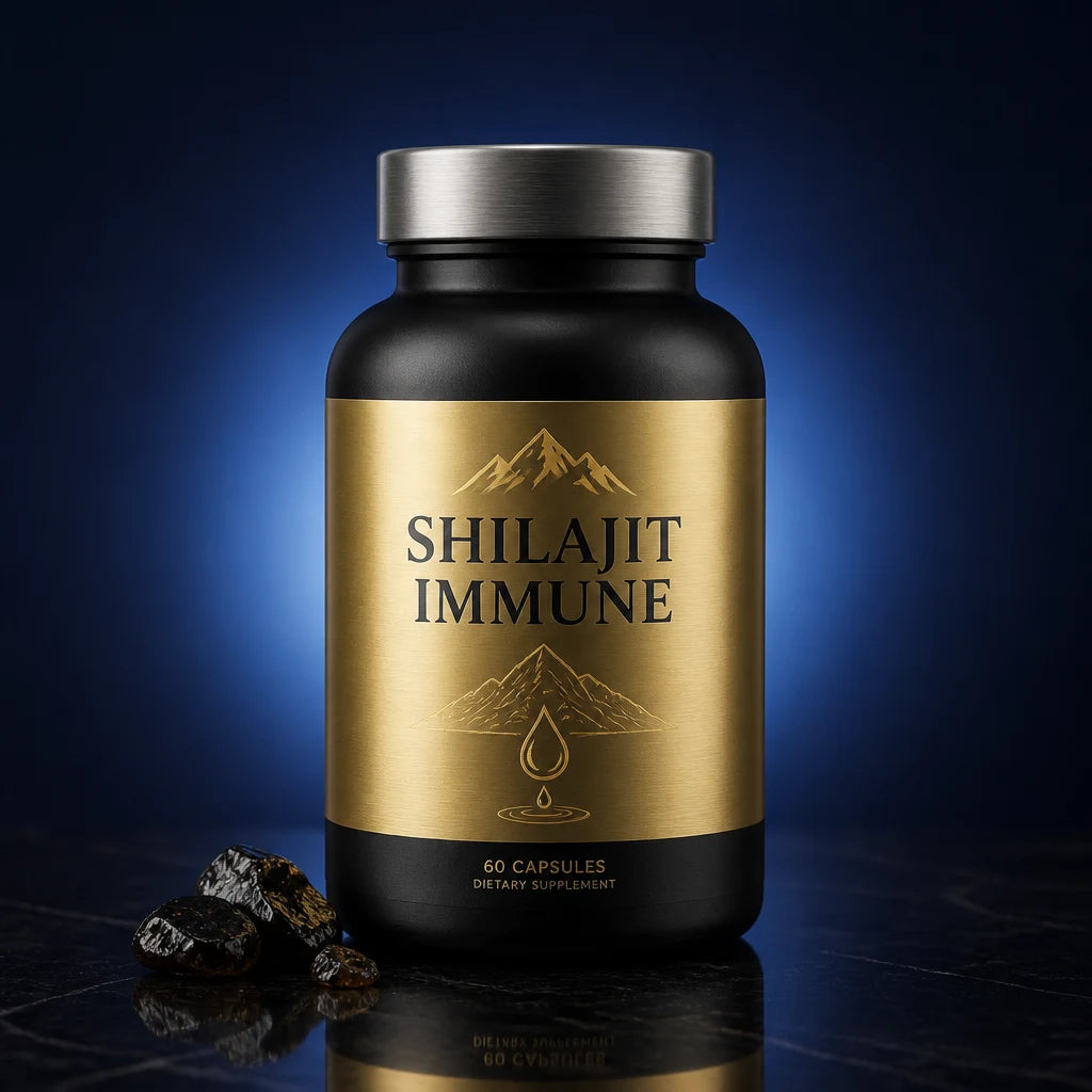 Multi-Botanical Immune Support Capsules with Shilajit & Black Seed Oil