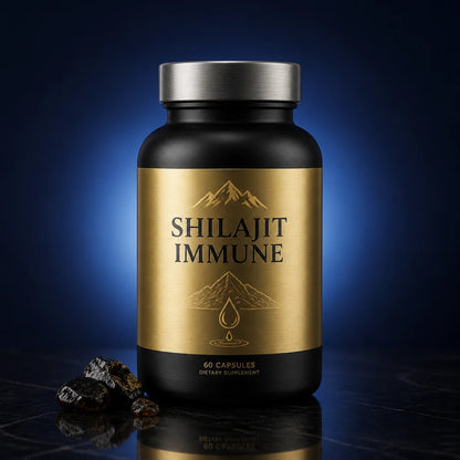 Multi-Botanical Immune Support Capsules with Shilajit & Black Seed Oil