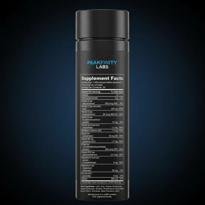Multivitamin Effervescent Tablets back label