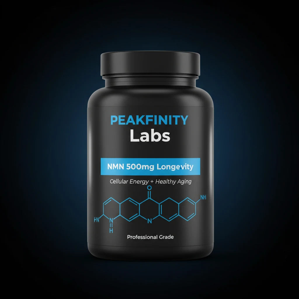 Peakfinity Labs NMN 500 mg Longevity Gummies - Blueberry