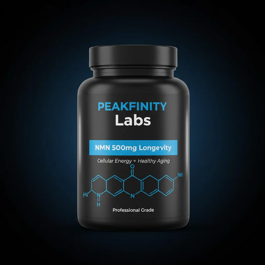 Peakfinity Labs NMN 500 mg Longevity Gummies - Blueberry