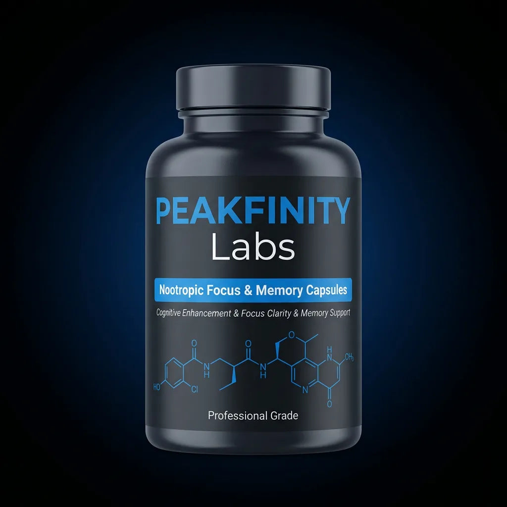 Peakfinity Labs Nootropic Focus & Memory Capsules