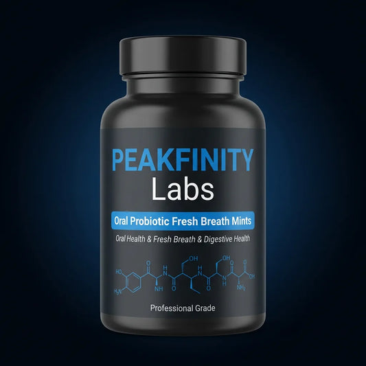 Peakfinity Labs Oral Probiotic Fresh Breath Mints