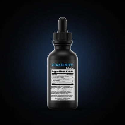 Plant Exosome Regenerating Serum back label