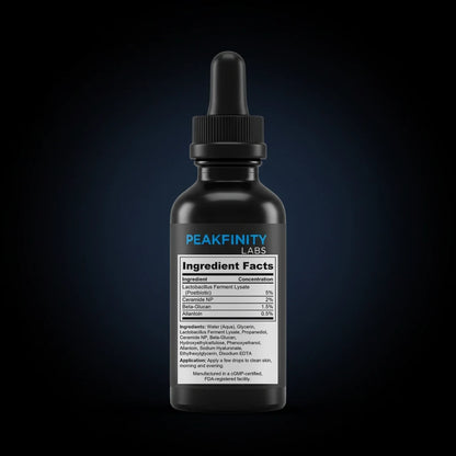 Postbiotic Skin Microbiome Balancing Serum back label