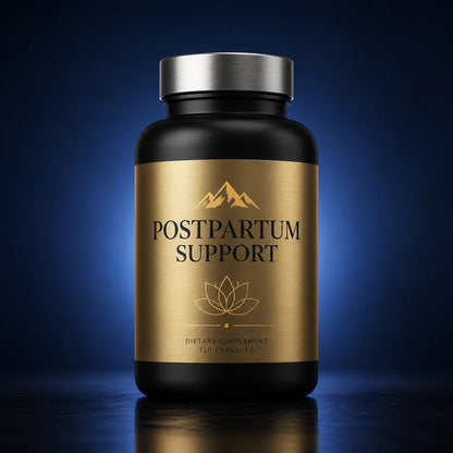 Postpartum Support Capsules with Adaptogenic Herbal Blend