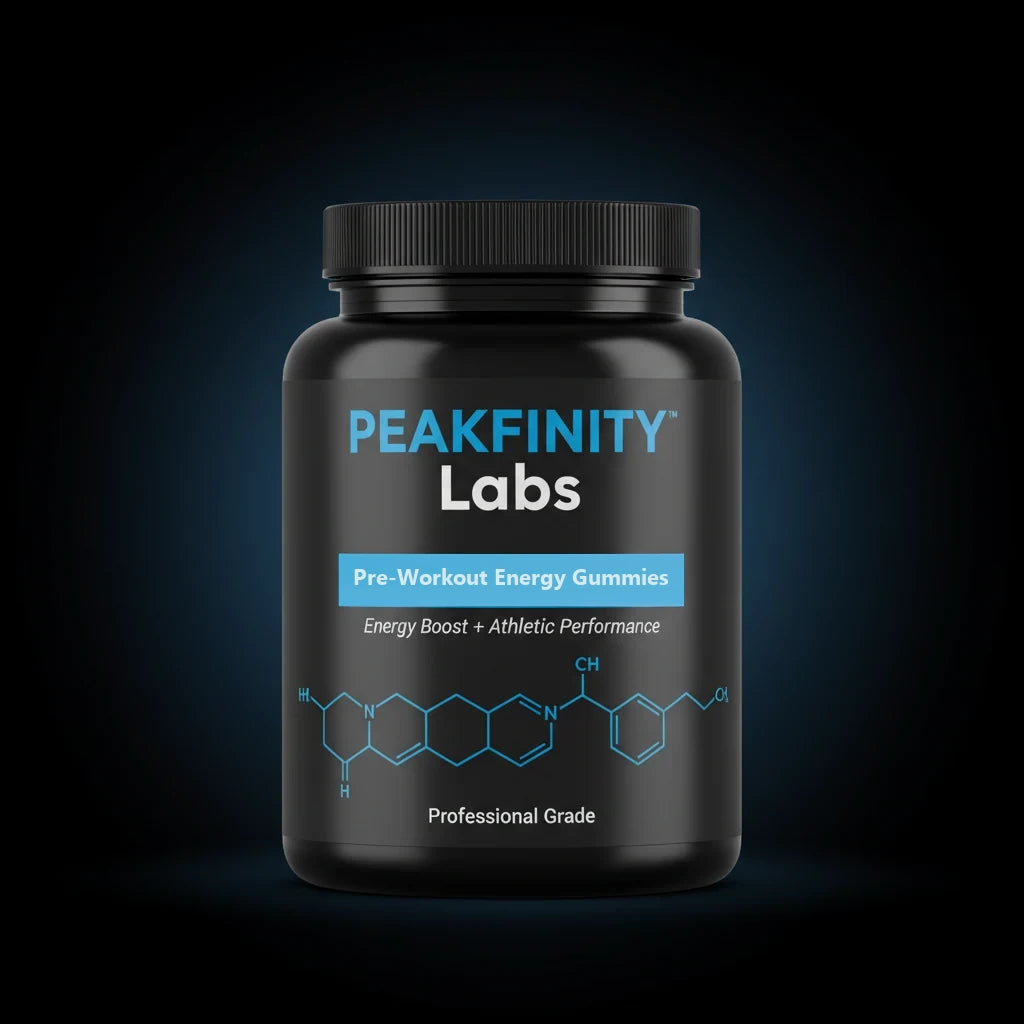 Pre-Workout Energy Gummies with Caffeine & Beta-Alanine