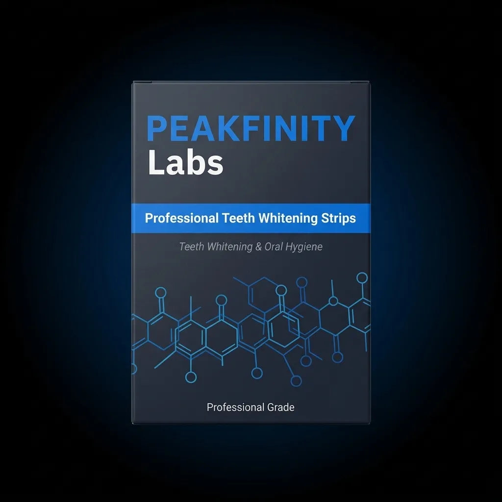 Peakfinity Labs Teeth Whitening Strips 7-Day Treatment
