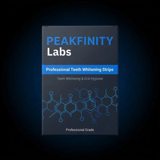 Peakfinity Labs Teeth Whitening Strips 7-Day Treatment