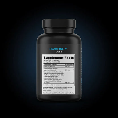 Raspberry Ketone Ultra back label